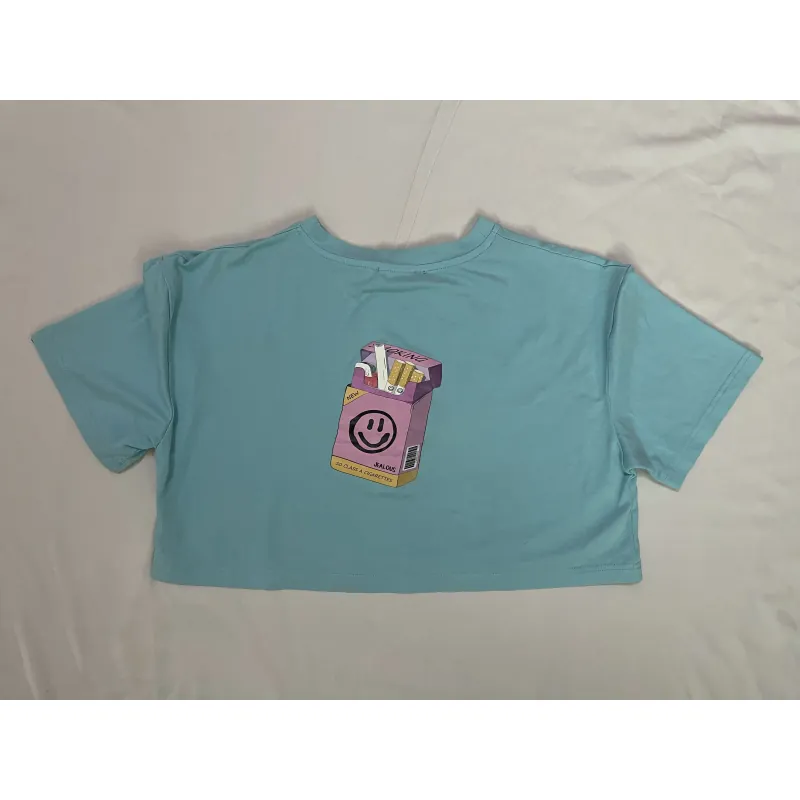 Áo crop hoạ tiết  989771