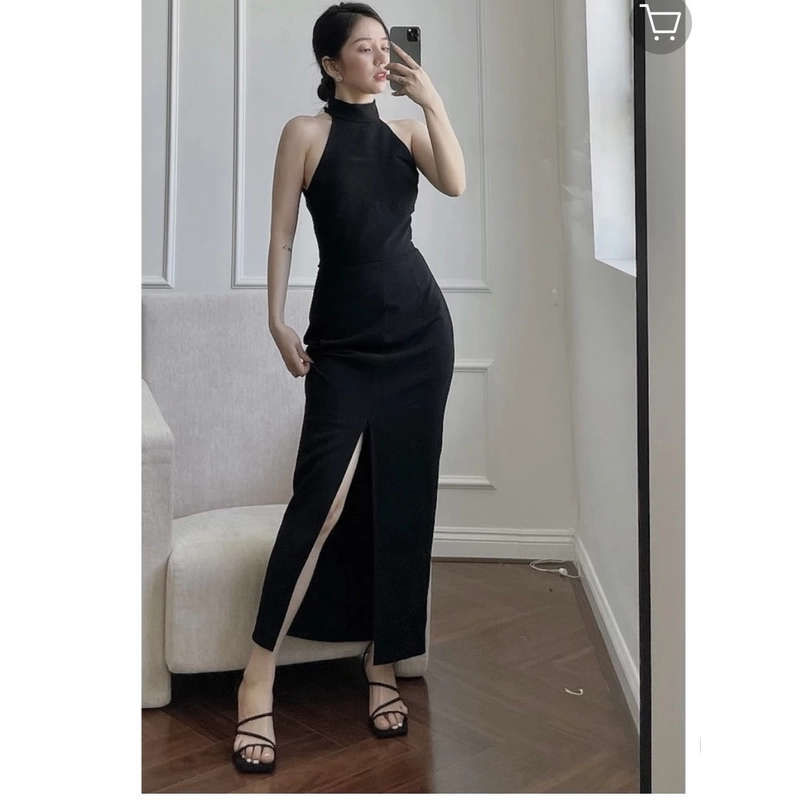 Đầm body cổ yếm Xipi size M 499324