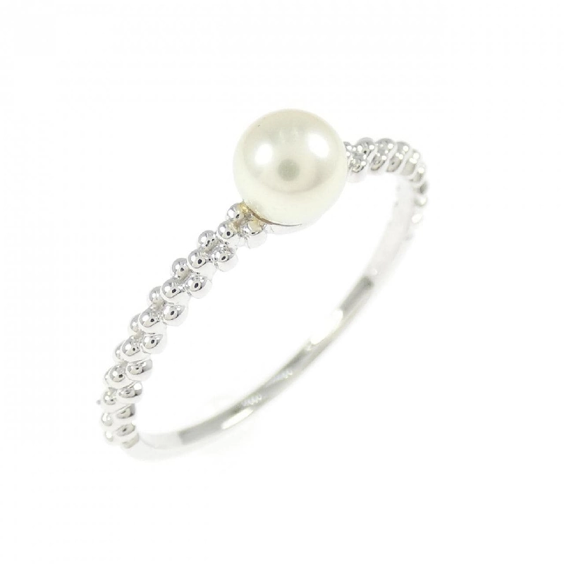 Nhẫn ngọc trai Akoya K10WG 4.2mm 668352