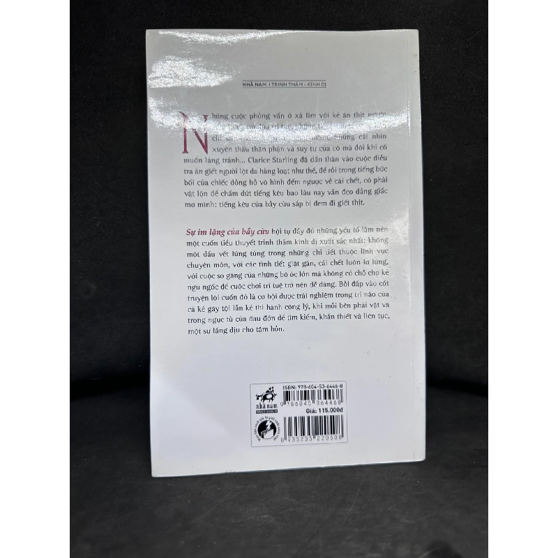 Sự Im Lặng Của Bầy Cừu, Thomas Harris, 2019, Mới 90% SBM270325 918348