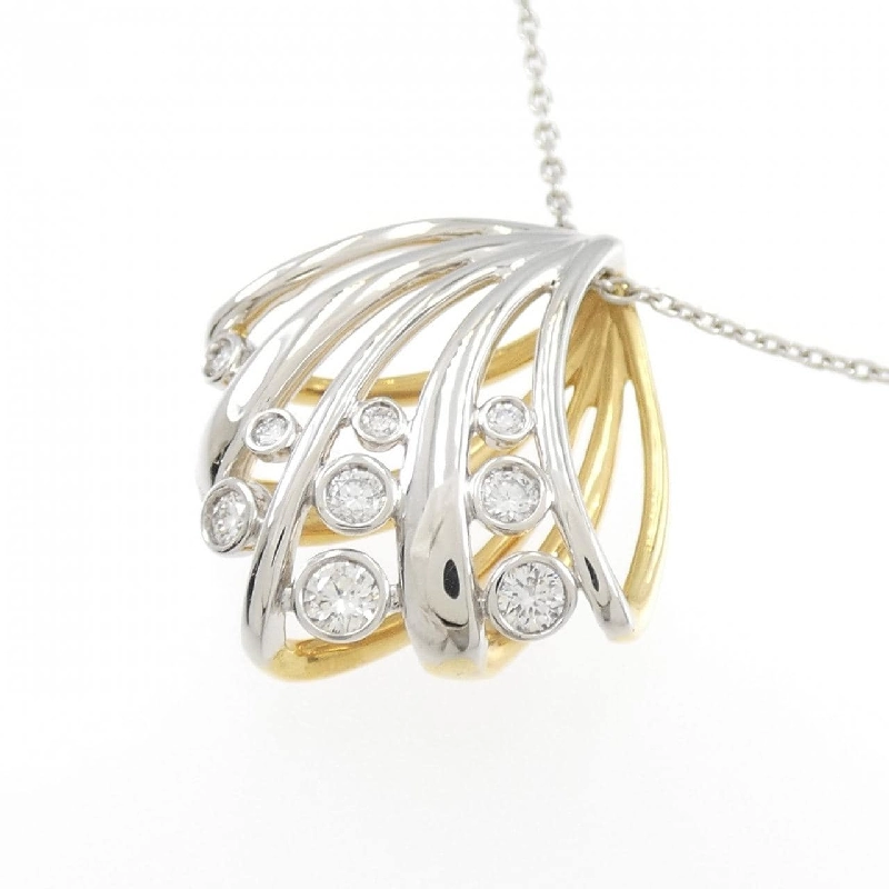 PT900/K18YG/PT850 Dây chuyền kim cương 0.37CT - Hàng hiệu Chính hãng 862188