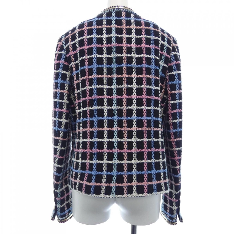 【Khuyến mãi】Áo khoác không cổ CHANEL 640785