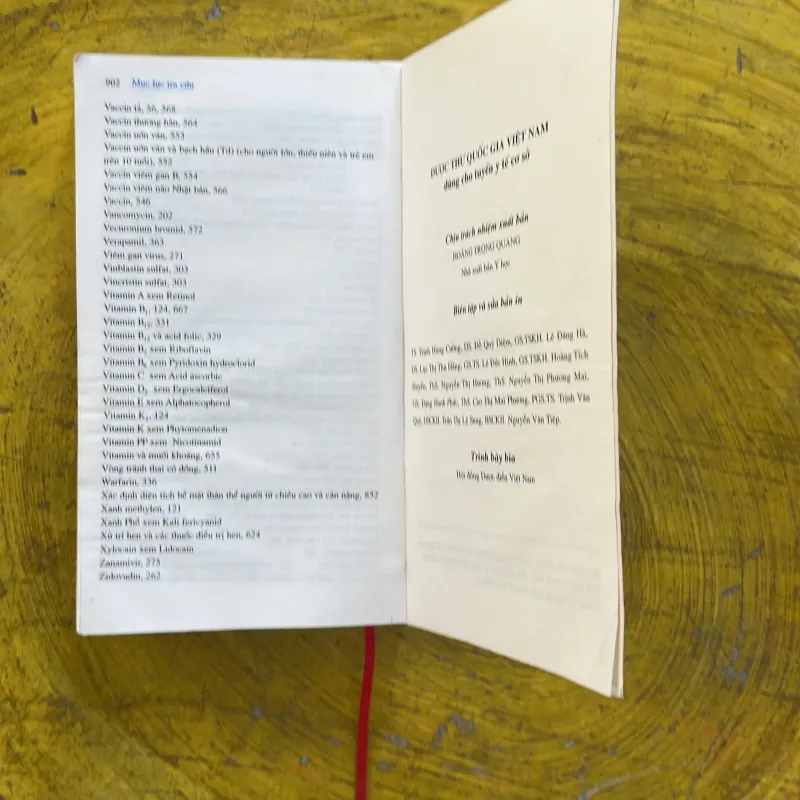 DƯỢC THƯ QUỐC GIA VIỆT NAM dùng cho tuyến y tế cơ sở - BỘ Y TẾ 1002550