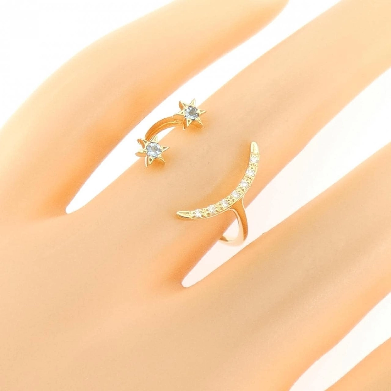 Nhẫn Aquamarine Star Jewelry - Hàng hiệu Authentic 836412