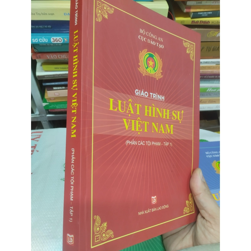 Combo full 3 cuốn giáo trình luật hình sự việt nam. Tập 1+2+ phần chung 278915