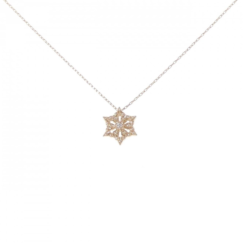 K10PG Dây chuyền kim cương 0.01CT - Hàng hiệu Authentic 861816