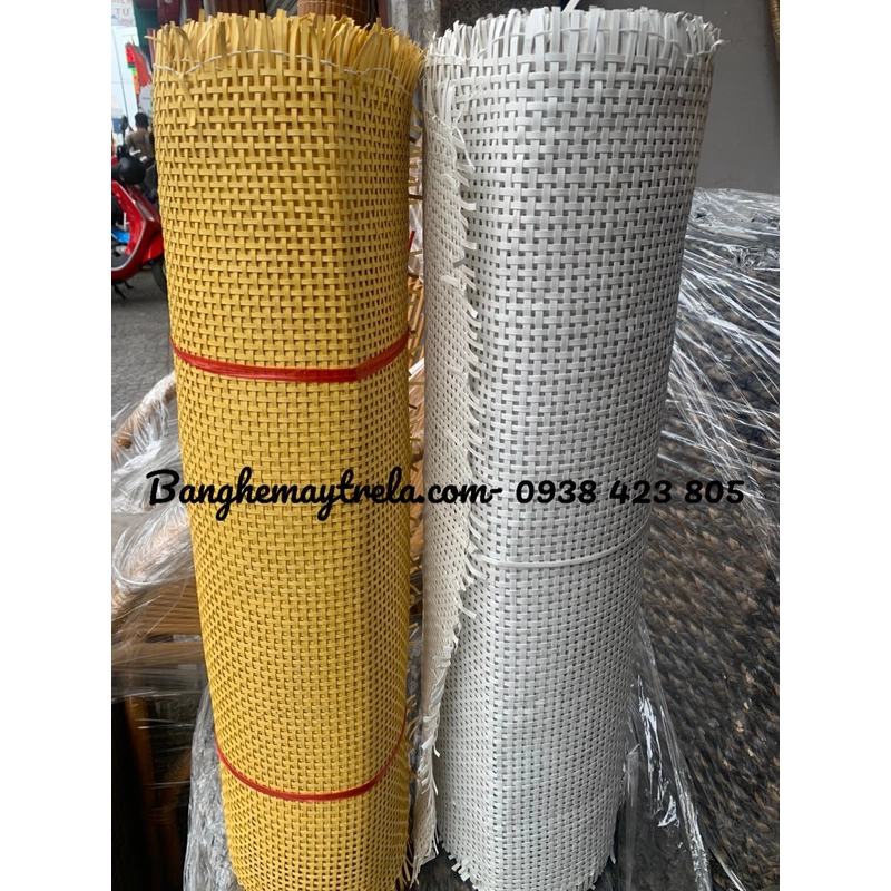 Lưới mây nhựa caro- Tấm mây đan ô vuông 494537