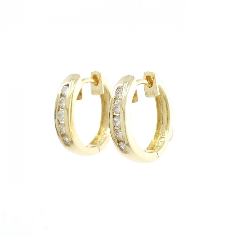 K18YG Bông tai Kim cương 0.30CT - Hàng hiệu Chính hãng 871971