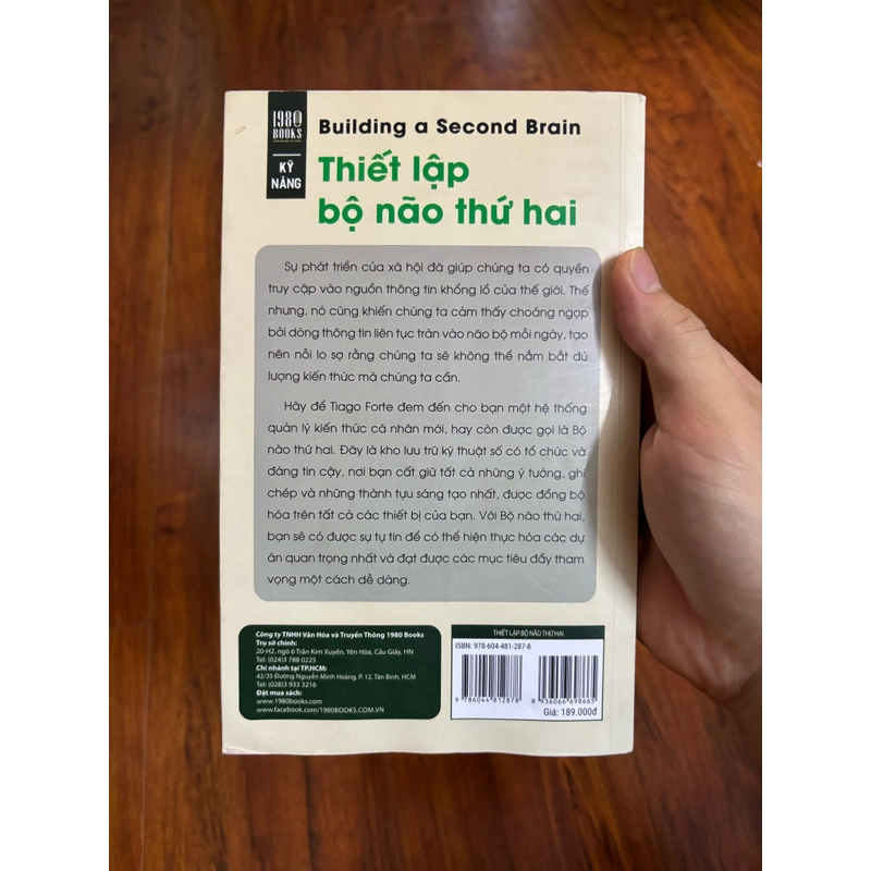 Building a second brain - Bản tiếng việt 528555