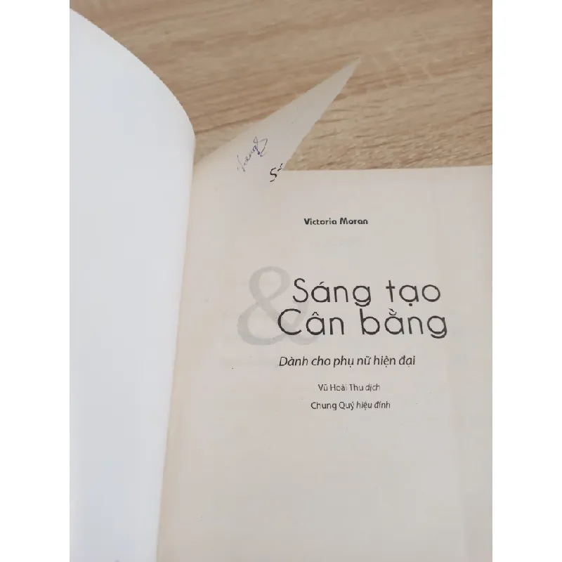 [Phiên Chợ Sách Cũ] Sáng Tạo & Cân Bằng - Dành Cho Phụ Nữ Hiện Đại (2011) - Victoria Moran S1507 506280
