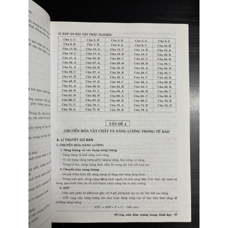 Những viên kim cương trong sinh học - Ôn thi Sinh học khối B  755368