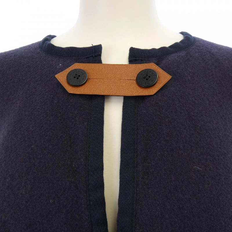 HERMES CAMAIL PONCHO SELLIER 800604E - Áo choàng Hàng hiệu Authentic 810883