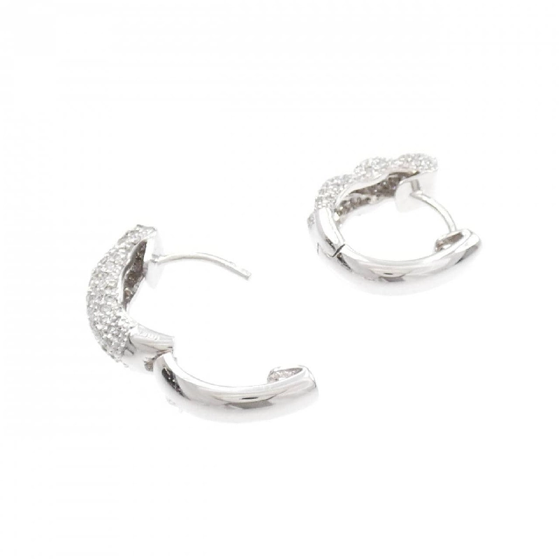 K18WG Bông tai kim cương 1.26CT - Hàng hiệu Chính hãng 876501