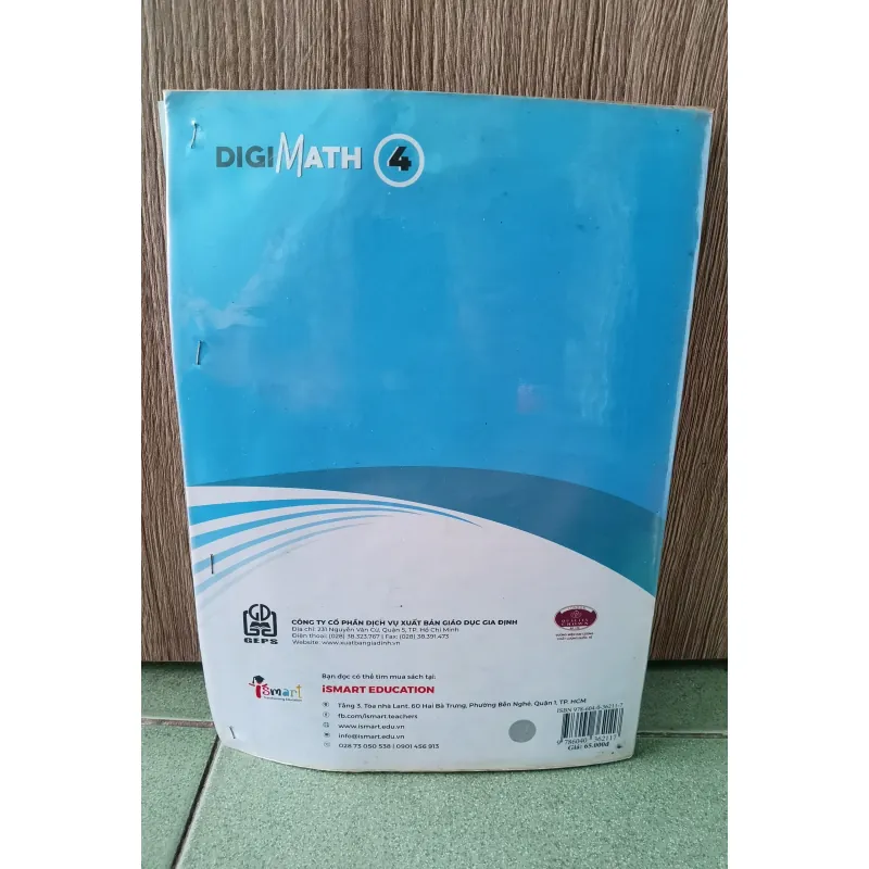 [Sách tiếng Anh tăng cường lớp 4] Digi Math - NXB Giáo Dục  1018988