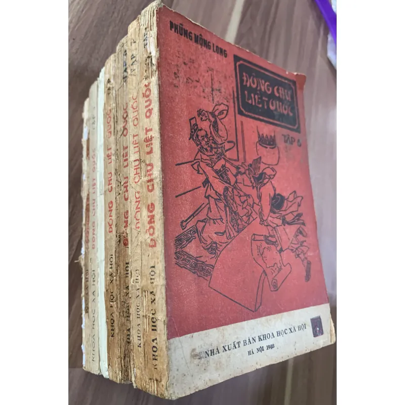 Đông chu liệt quốc, 8 tập, Phùng Mộng Long, Nguyễn Đỗ Mục dịch 601393