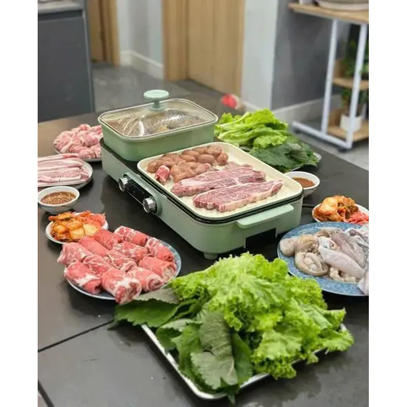 Bếp lẩu nướng 2in1 Kalite KLG333 – Vừa lẩu vừa nướng tiện lợi 744814