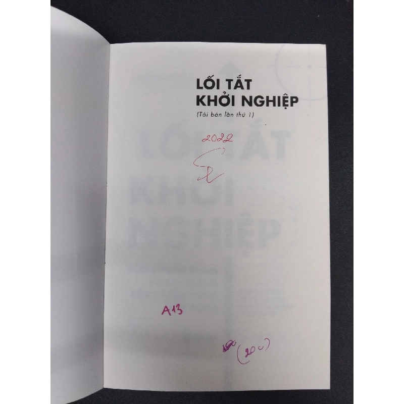 Lối tắt khởi nghiệp mới 70% ố bẩn nhẹ highlight nhiều 2022 HCM1008 Dane Maxwell MARKETING KINH DOANH 916232