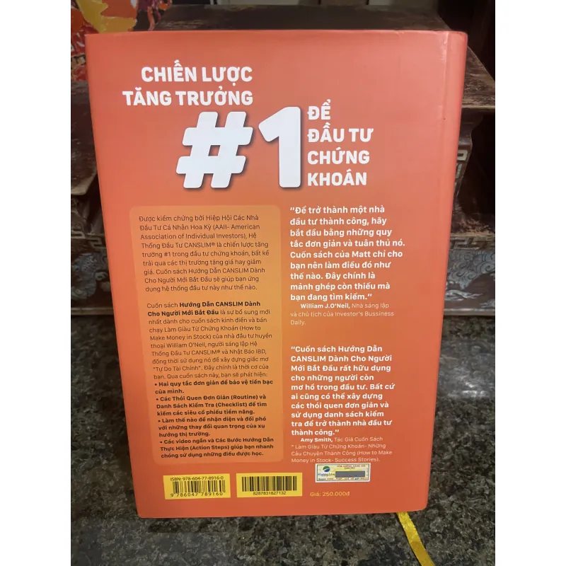 Hướng dẫn thực hành canslim cho người mới bắt đầu William J. O’neil 782590