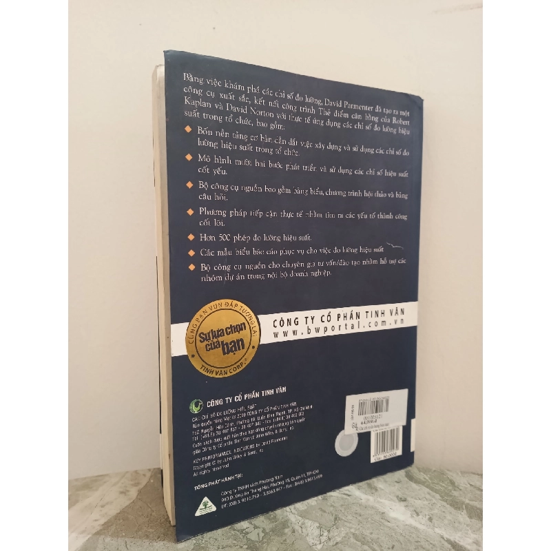 [Phiên Chợ Sách Cũ] KPI - Các Chỉ Số Đo Lường Hiệu Suất (2009) - David Parmenter S2610 700349
