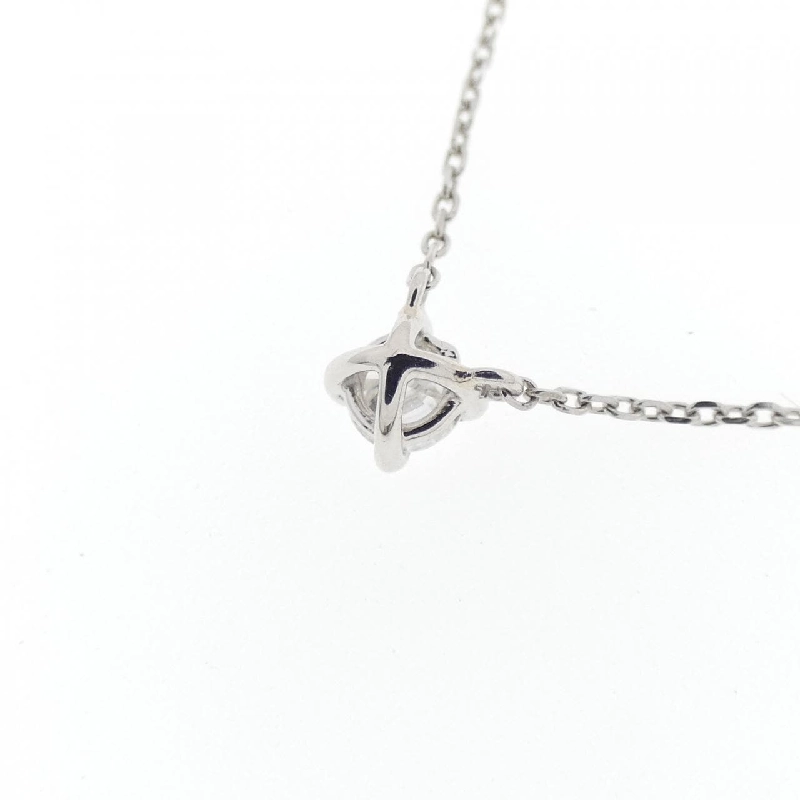 PT950 Solitaire Diamond Necklace - Hàng hiệu Authentic 861752