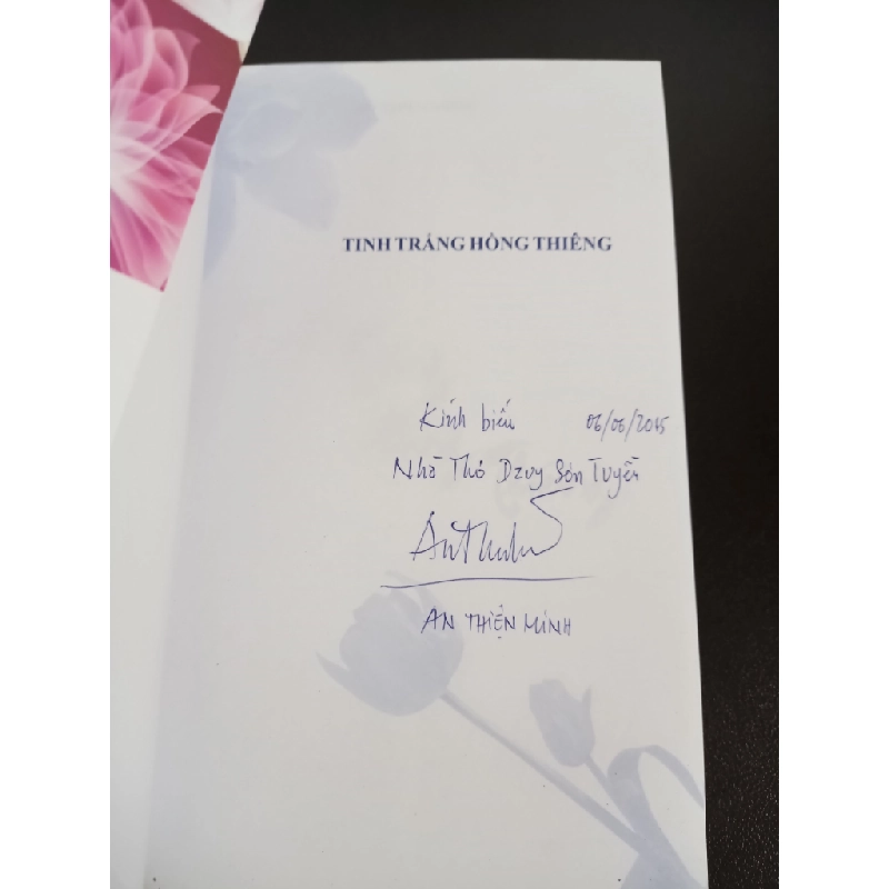 Tinh Trắng Hồng Thiêng (2015) - An Thiện Minh Mới 90% (có chữ ký) HCM.ASB1803 448322