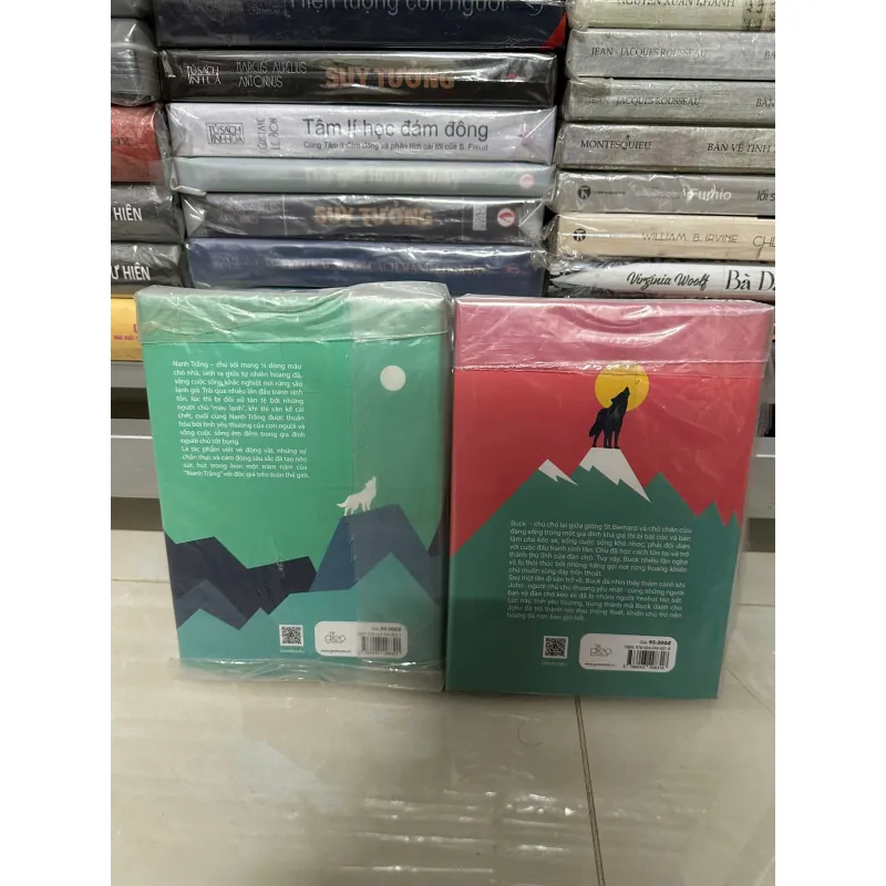 Combo 2 quyển Tiếng gọi nơi hoang dã + Nanh Trắng - Jack London (Bìa cứng) 689398