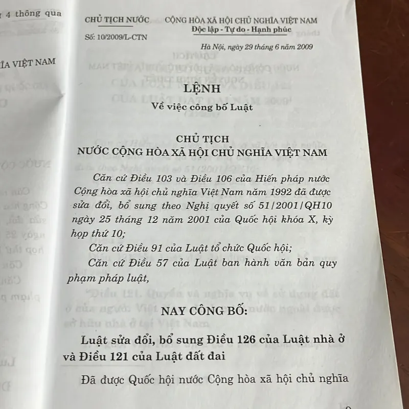 [luật - chính trị] Luật Đất đai 2003 (sửa đổi 2009) 720643