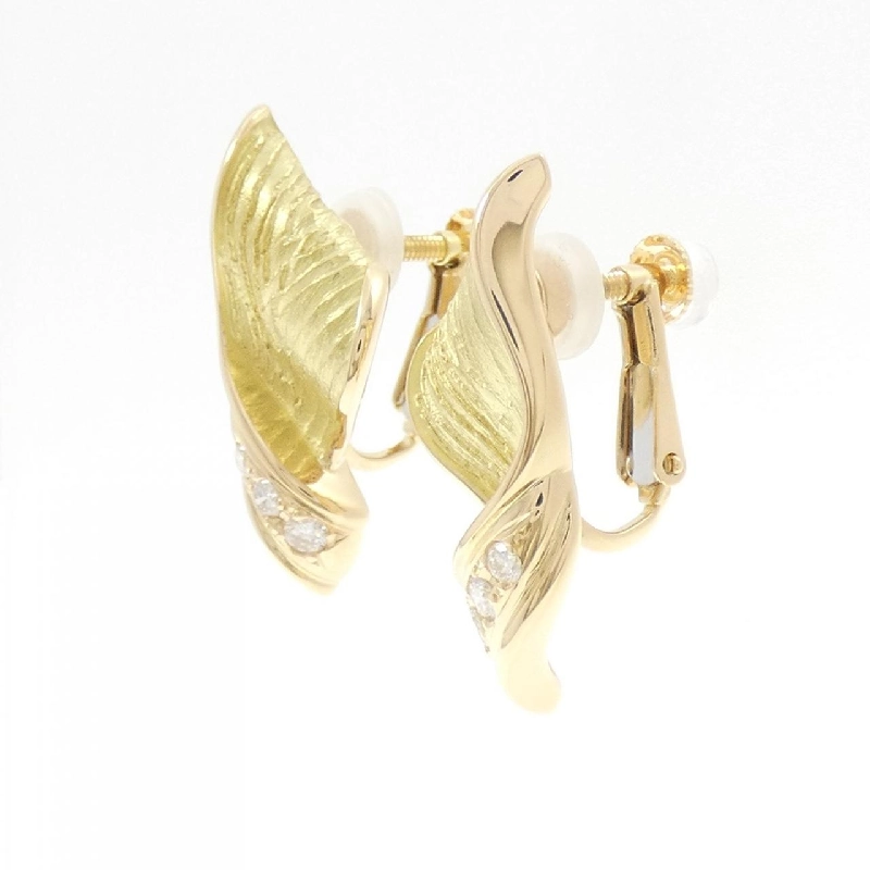 Bông tai kim cương K18YG 0.21CT - Hàng hiệu Chính hãng 869890