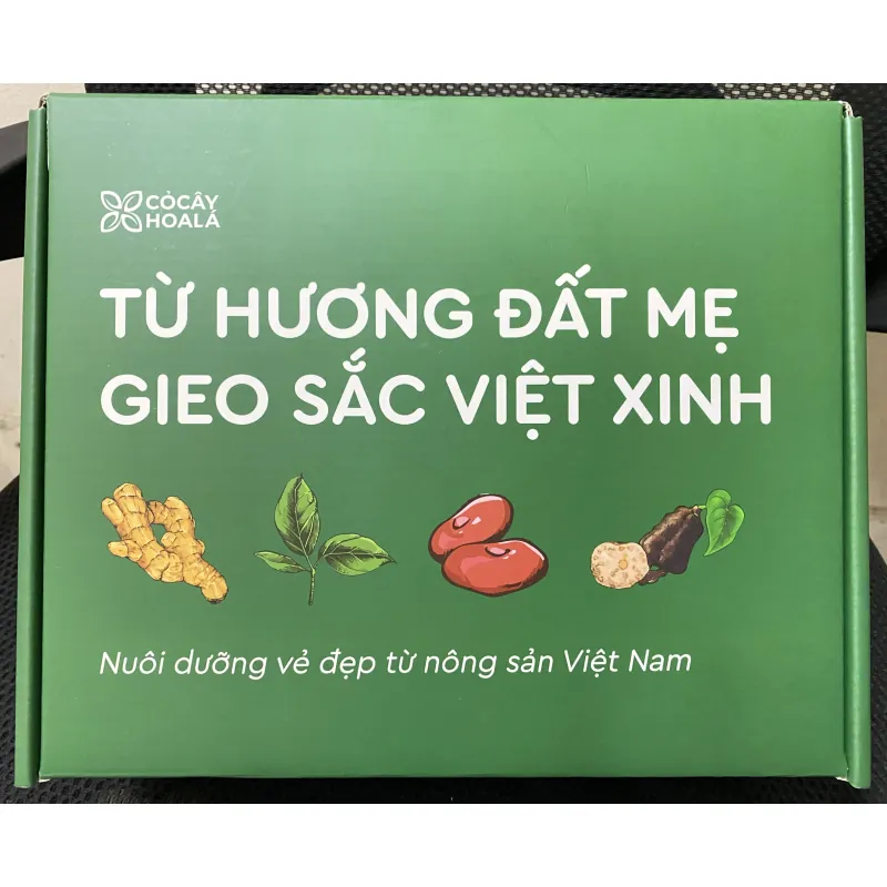 SET QUÀ 8/3 COMBO DẦU GỘI XẢ THẢO DƯỢC GỪNG SẢ CỎ CÂY HOA LÁ 500G (Date T10/2027) 934671
