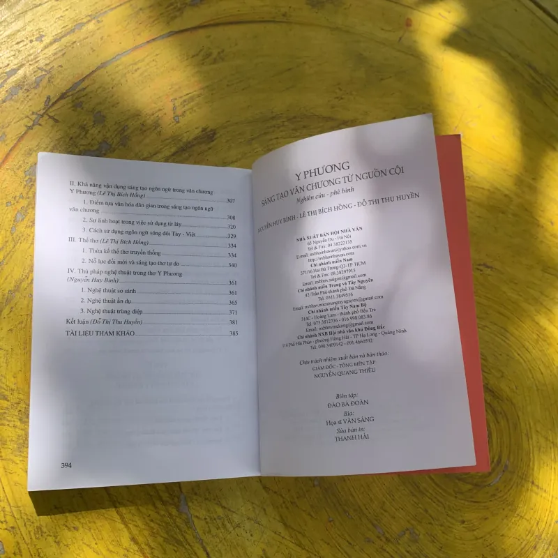 Y PHƯƠNG SÁNG TẠO VĂN CHƯƠNG TỪ NGUỒN CỘI- nhiều tác giả 784995