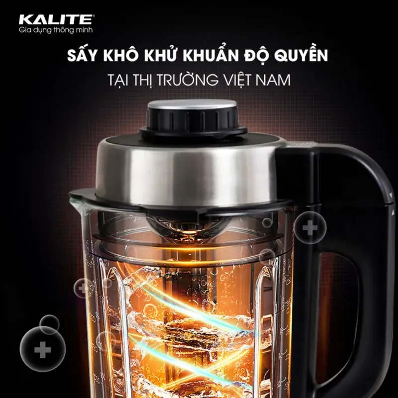 Máy làm sữa hạt KALITE KL990P 14IN 1 MÀU ĐEN CHĨNH HÃNG MỚI 100% 574477