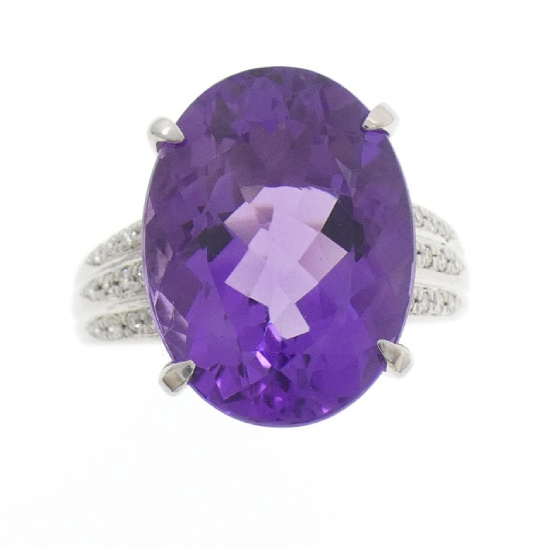 Nhẫn Amethyst PT900 9.35CT - Hàng hiệu Chính hãng 847924