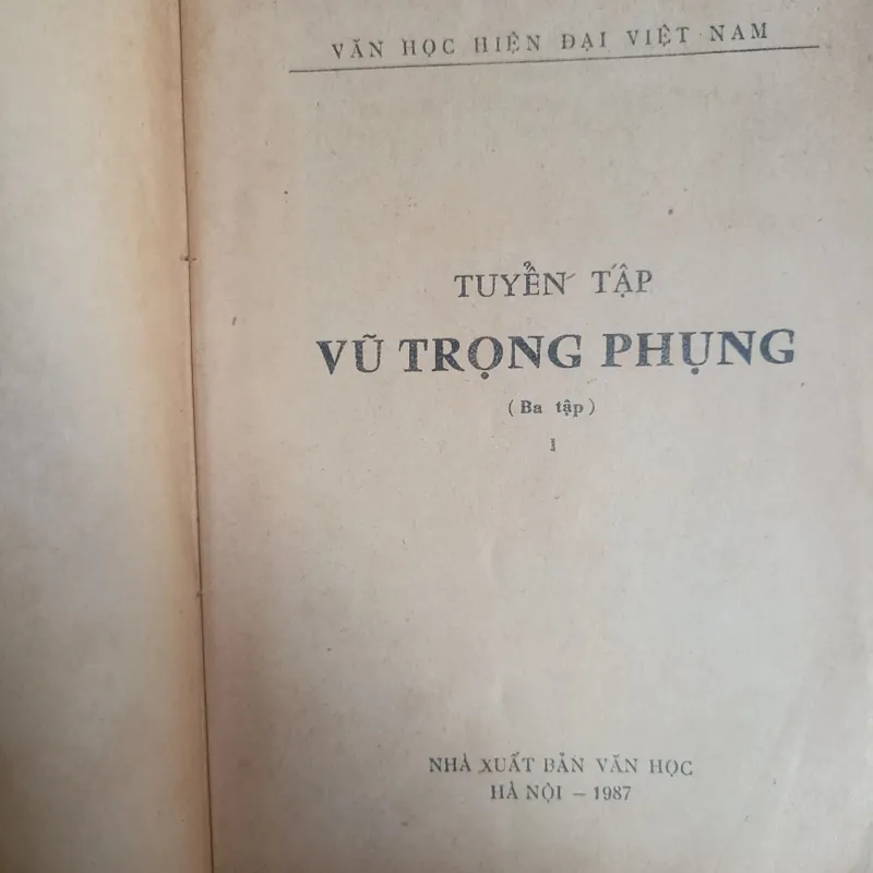 Tuyển tập Vũ Trọng Phụng 🌻 576601