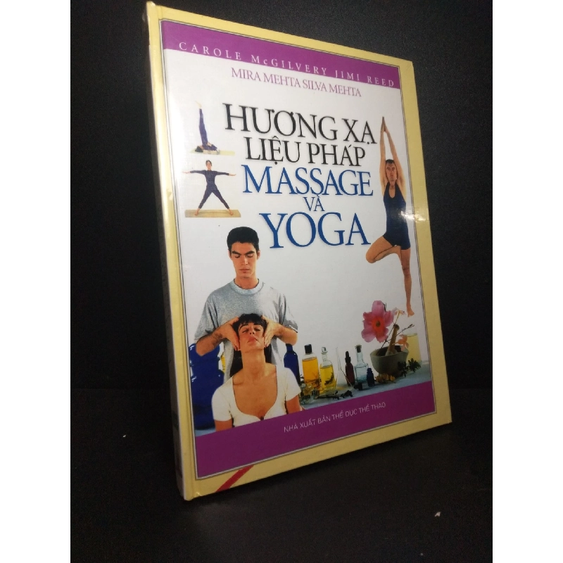 Hương xạ liệu pháp massage và yoga bìa cứng mới 100% HCM2609 912346