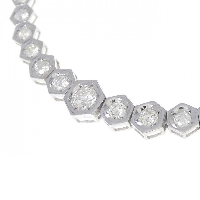 Dây chuyền kim cương K18WG 3.00CT - Hàng hiệu chính hãng 860920