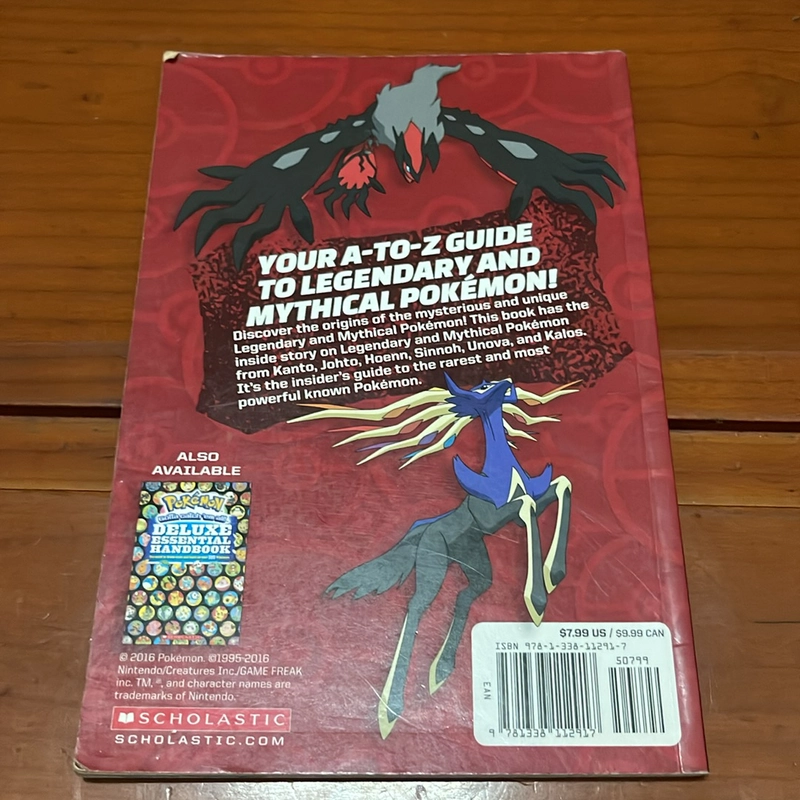 PICTURE BOOK Pokemon officical guide to legendary and mythical 534176