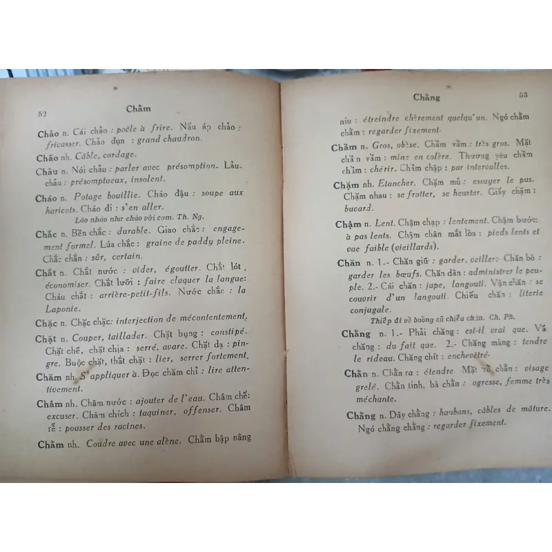 ĐỒNG ÂM VẬN TUYỂN VIỆT - PHÁP 687940