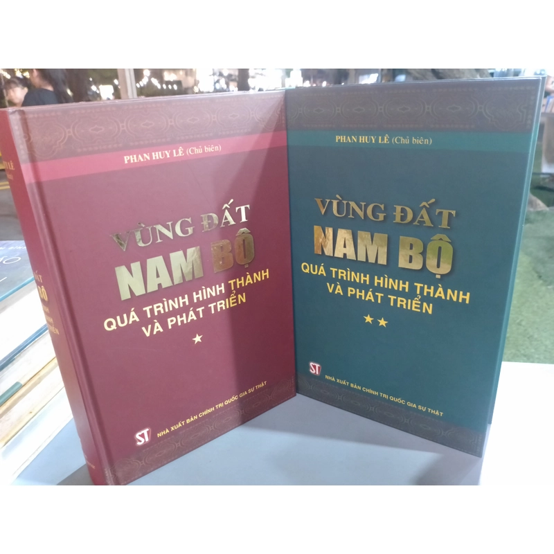 VÙNG ĐẤT NAM BỘ QUÁ TRÌNH HÌNH THÀNH VÀ PHÁT TRIỂN (TẬP 1,2)  - PHAN HUY LÊ 498012