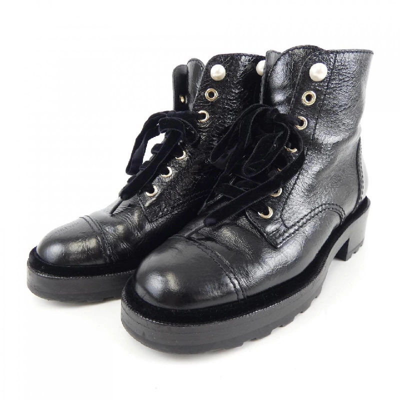 【Khuyến mãi】Giày bốt CHANEL 664003