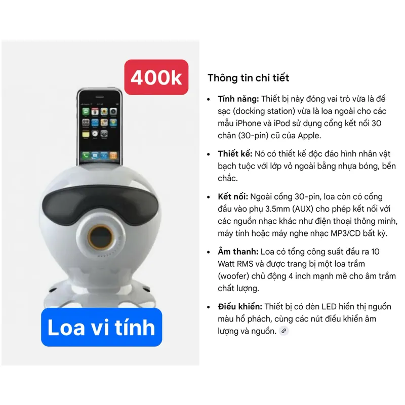 Loa vi tính bạch tuộc 716904