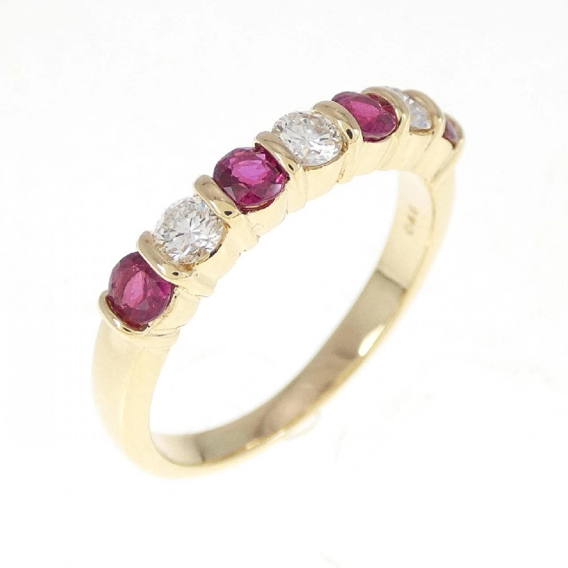 Nhẫn ruby K18YG 0.46CT 672237