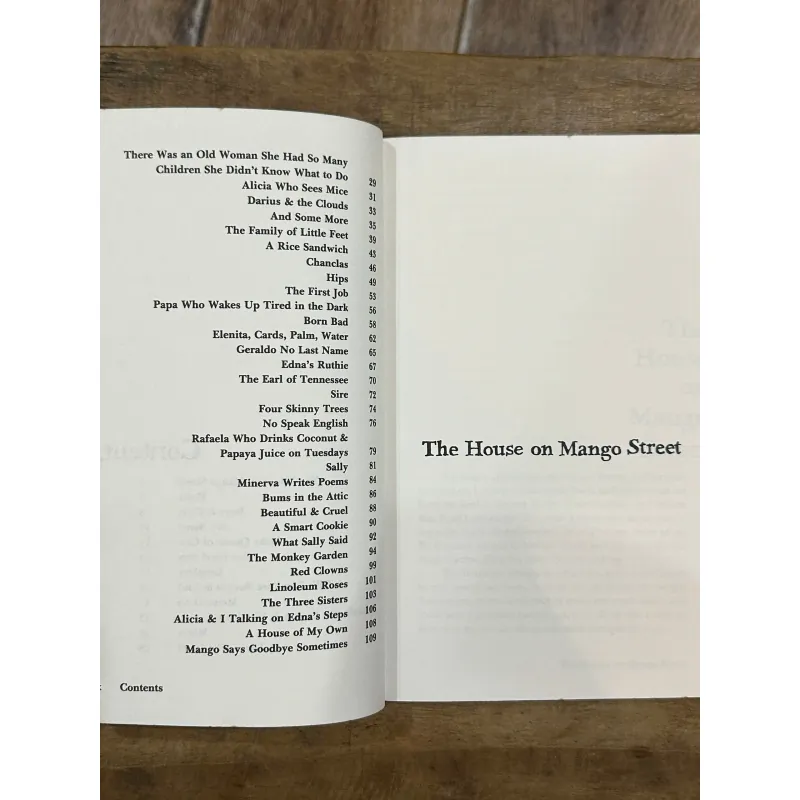 The House of Mango Street - Sandra Cisneros (Vintage Contemporaries Edition) 731280
