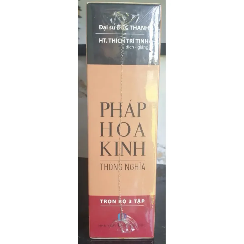 Boxset Bộ Pháp Hoa Kinh Thông Nghĩa - Thích Trí Tịnh 698125