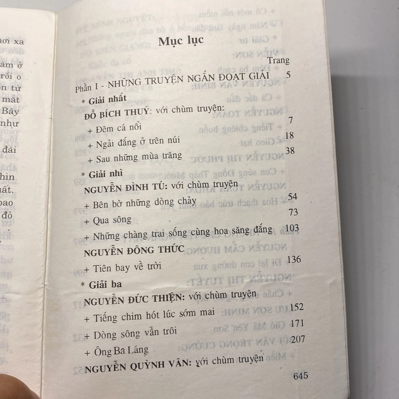Những truyện ngắn hay và đoạt giải trên tạp chí Văn nghệ Quân đội (xuất bản năm 2001) 475648