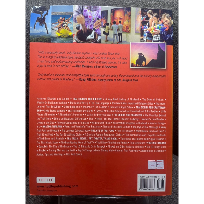 A geek in thailand mới 90% sách tranh màu ngoại văn đời sống văn hóa Thái lan Jody Houton HPB1605 SÁCH NGOẠI VĂN 349393