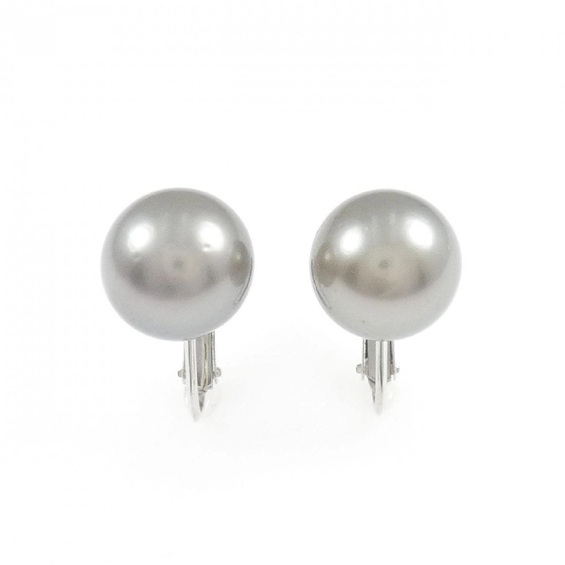 K14WG Bông tai ngọc trai đen 10.8mm - Hàng hiệu Chính hãng 877871