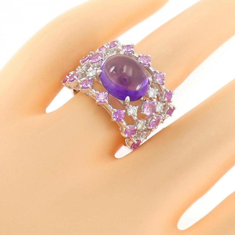 Nhẫn đá màu Tasaki - Hàng hiệu Authentic 835841