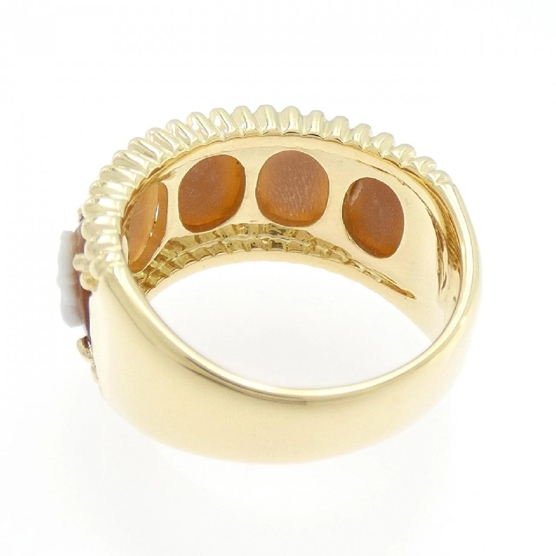 Nhẫn Shell Cameo K18YG 666928