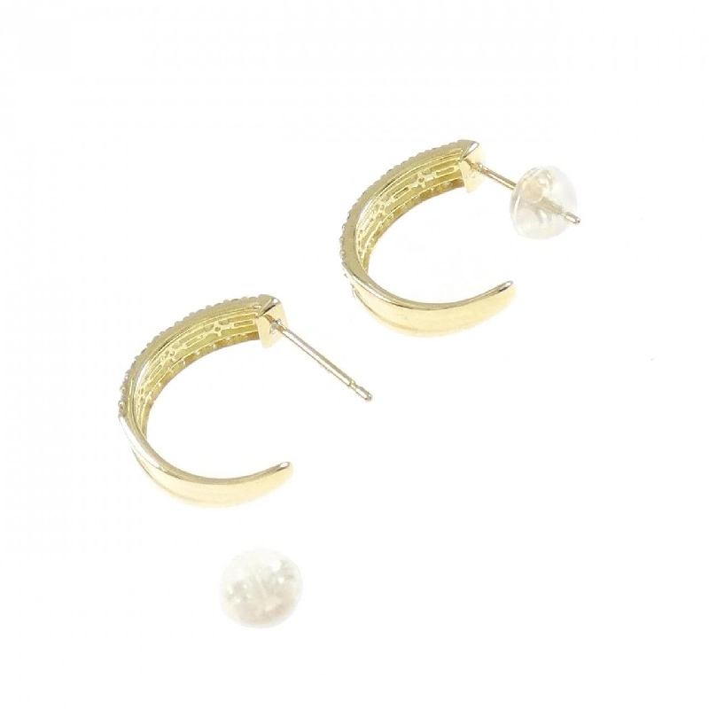 Bông tai kim cương K18YG 0.40CT - Hàng hiệu chính hãng 871680