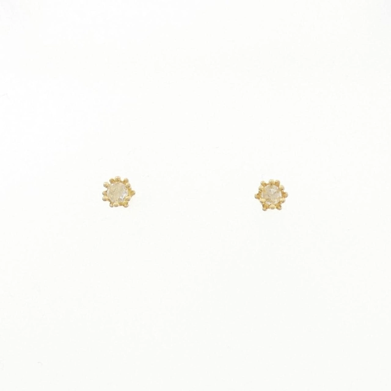 K18YG Bông tai kim cương - Hàng hiệu Authentic 872000